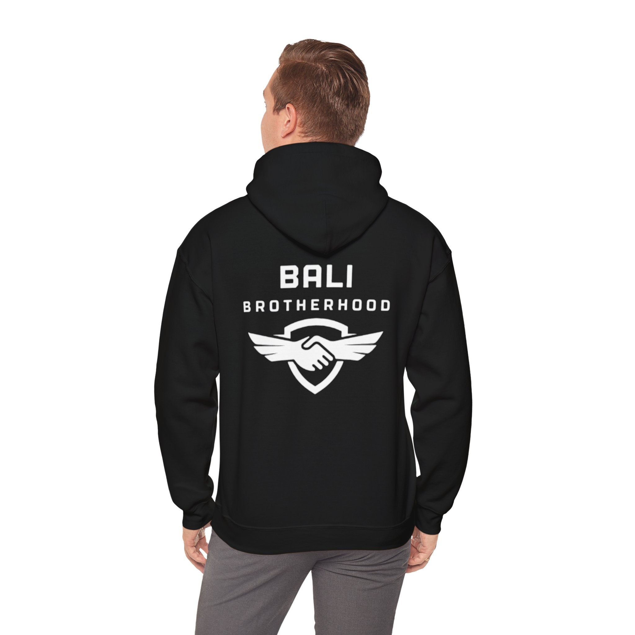 "Brotherhood Shield" Heavy Blend Hoodie