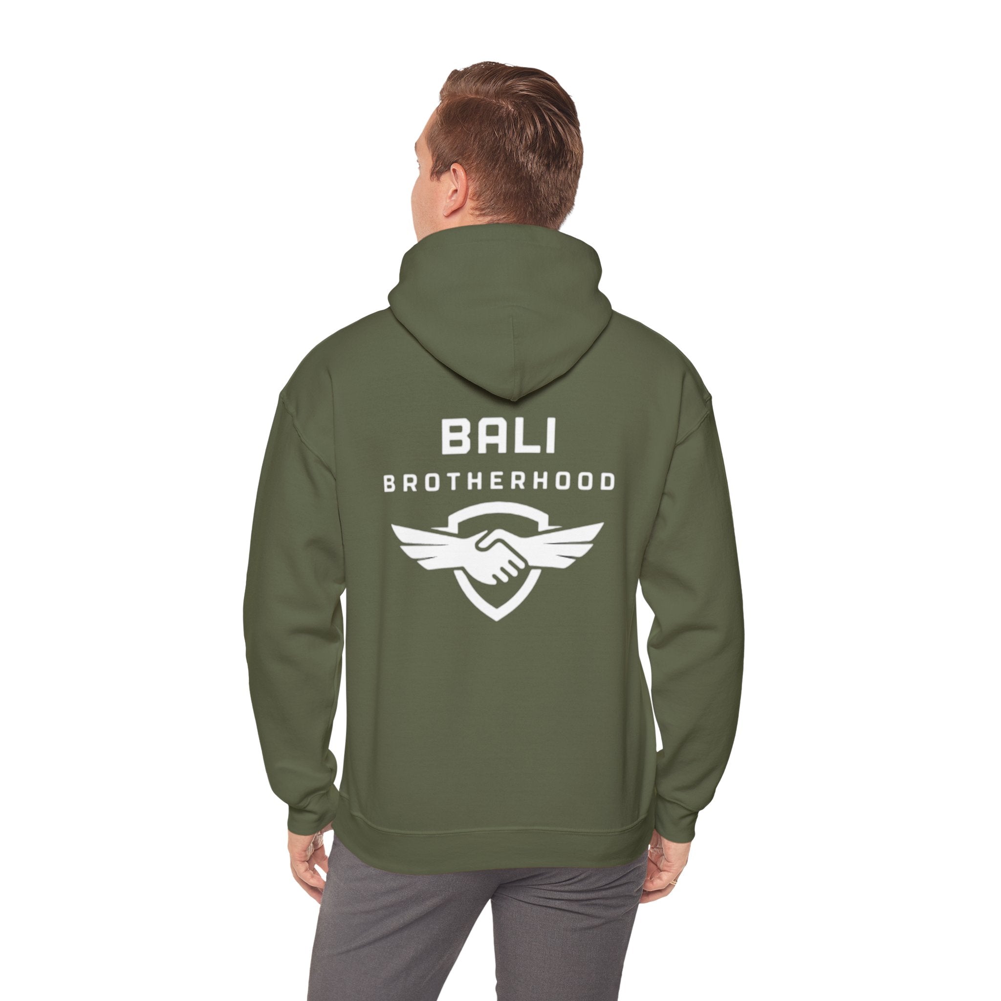 "Brotherhood Shield" Heavy Blend Hoodie